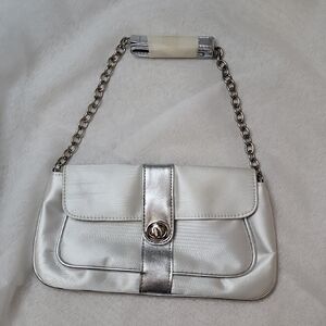 Avon Chic Silver Chain Clutch